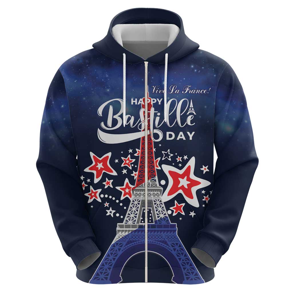Personalized Happy Bastille Day Hoodie Vive la France!