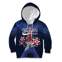 Personalized Happy Bastille Day Kid Hoodie Vive la France!