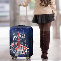 Personalized Happy Bastille Day Luggage Cover Vive la France!