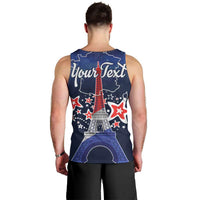 Personalized Happy Bastille Day Men Tank Top Vive la France!