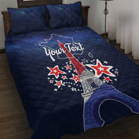 Personalized Happy Bastille Day Quilt Bed Set Vive la France!