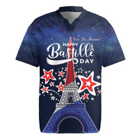 Personalized Happy Bastille Day Rugby Jersey Vive la France!