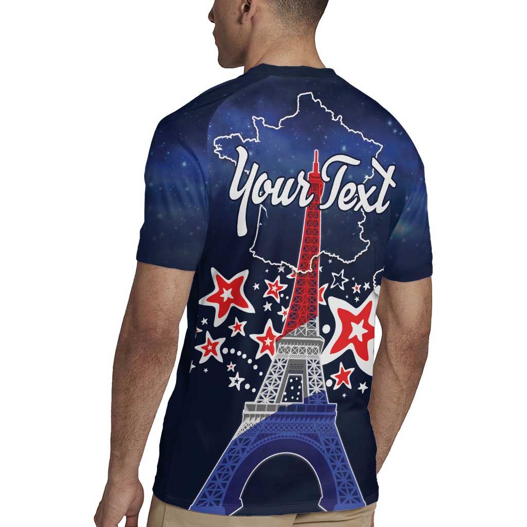 Personalized Happy Bastille Day Rugby Jersey Vive la France!