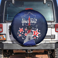 Personalized Happy Bastille Day Spare Tire Cover Vive la France!