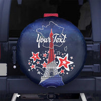 Personalized Happy Bastille Day Spare Tire Cover Vive la France!