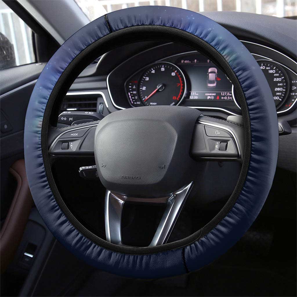 Happy Bastille Day Steering Wheel Cover Vive la France!