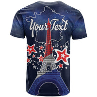 Personalized Happy Bastille Day T Shirt Vive la France!