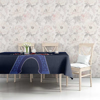 Personalized Happy Bastille Day Tablecloth Vive la France!