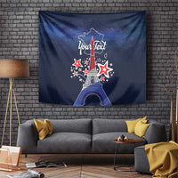 Personalized Happy Bastille Day Tapestry Vive la France!