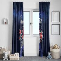Personalized Happy Bastille Day Window Curtain Vive la France!