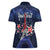 Personalized Happy Bastille Day Women Polo Shirt Vive la France!