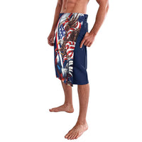 French American Heritage Month Lavalava Gallic Rooster And Bald Eagle