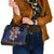 French American Heritage Month Shoulder Handbag Gallic Rooster And Bald Eagle