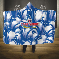 Football Cape Verde Blue Sharks Hooded Blanket Rise Again Island