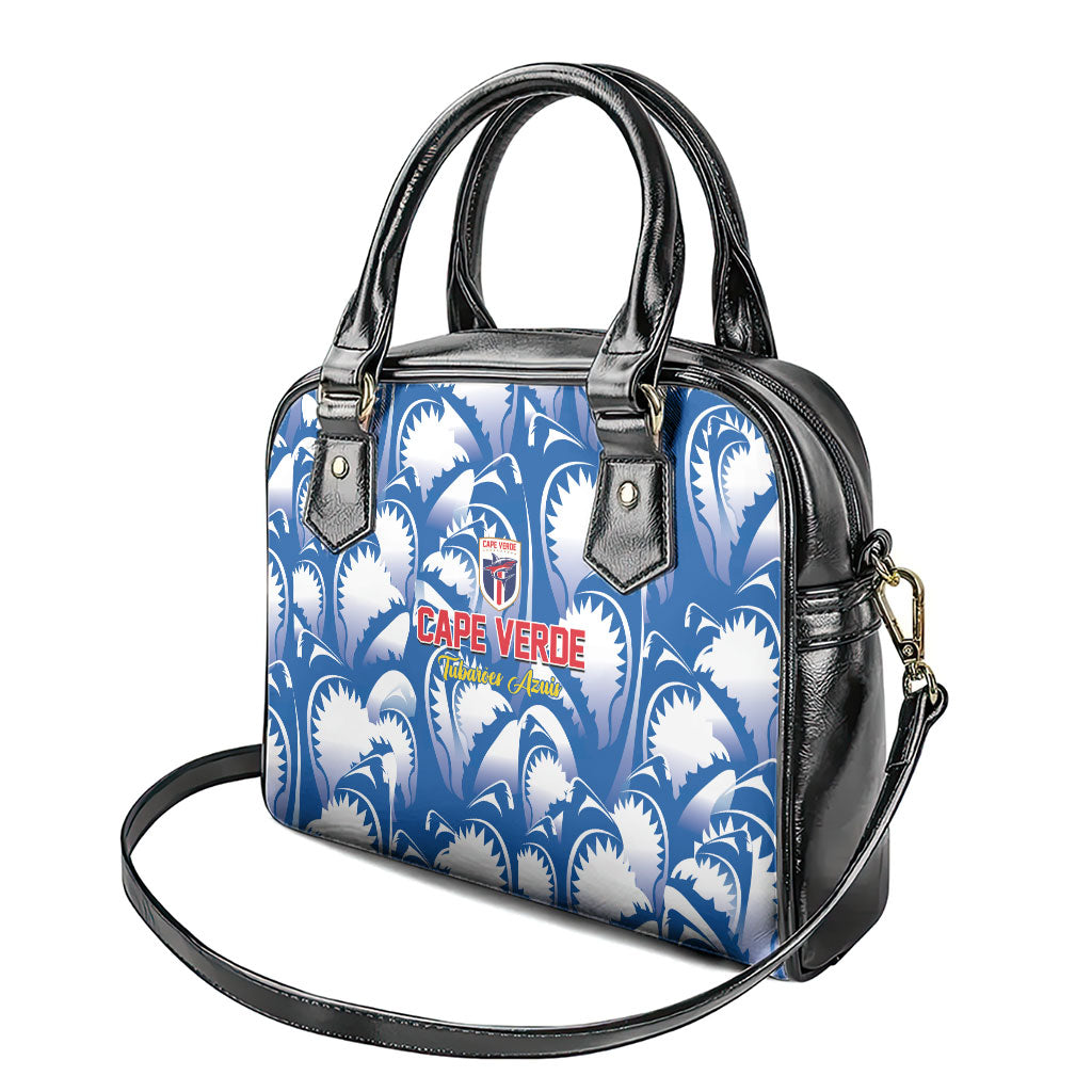 Football Cape Verde Blue Sharks Shoulder Handbag Rise Again Island