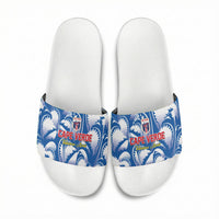 Football Cape Verde Blue Sharks Slide Sandals Rise Again Island