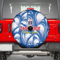 Football Cape Verde Blue Sharks Spare Tire Cover Rise Again Island