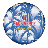 Football Cape Verde Blue Sharks Spare Tire Cover Rise Again Island