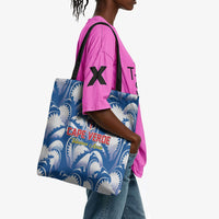 Football Cape Verde Blue Sharks Tote Bag Rise Again Island