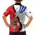 Chile Lapageria Rosea Kid Hawaiian Shirt With Flag Color - Wonder Print Shop