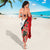 Chile Lapageria Rosea Sarong With Flag Color - Wonder Print Shop