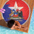 Chile Coat Of Arms Beach Blanket With Flag Style - Wonder Print Shop