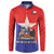 Chile Coat Of Arms Button Sweatshirt With Flag Style - Wonder Print Shop