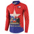 Chile Coat Of Arms Button Sweatshirt With Flag Style - Wonder Print Shop