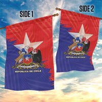 Chile Coat Of Arms Garden Flag With Flag Style - Wonder Print Shop