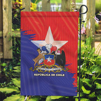 Chile Coat Of Arms Garden Flag With Flag Style - Wonder Print Shop