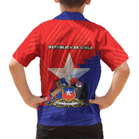 Chile Coat Of Arms Hawaiian Shirt With Flag Style - Wonder Print Shop