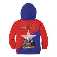 Chile Coat Of Arms Kid Hoodie With Flag Style - Wonder Print Shop