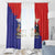Chile Coat Of Arms Window Curtain With Flag Style - Wonder Print Shop