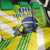 Custom Brazil Independence Day Back Car Seat Cover Toco Toucan Ordem e Progresso - Wonder Print Shop