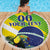 Custom Brazil Independence Day Beach Blanket Toco Toucan Ordem e Progresso - Wonder Print Shop
