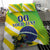 Custom Brazil Independence Day Bedding Set Toco Toucan Ordem e Progresso - Wonder Print Shop
