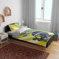 Custom Brazil Independence Day Bedding Set Toco Toucan Ordem e Progresso - Wonder Print Shop