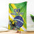Custom Brazil Independence Day Blanket Toco Toucan Ordem e Progresso