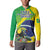 Custom Brazil Independence Day Button Sweatshirt Toco Toucan Ordem e Progresso - Wonder Print Shop