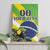 Custom Brazil Independence Day Canvas Wall Art Toco Toucan Ordem e Progresso - Wonder Print Shop