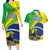 Custom Brazil Independence Day Couples Matching Long Sleeve Bodycon Dress and Hawaiian Shirt Toco Toucan Ordem e Progresso - Wonder Print Shop