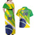 Custom Brazil Independence Day Couples Matching Off Shoulder Maxi Dress and Hawaiian Shirt Toco Toucan Ordem e Progresso - Wonder Print Shop