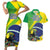 Custom Brazil Independence Day Couples Matching Short Sleeve Bodycon Dress and Hawaiian Shirt Toco Toucan Ordem e Progresso - Wonder Print Shop