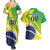 Custom Brazil Independence Day Couples Matching Summer Maxi Dress and Hawaiian Shirt Toco Toucan Ordem e Progresso - Wonder Print Shop