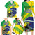 Custom Brazil Independence Day Family Matching Long Sleeve Bodycon Dress and Hawaiian Shirt Toco Toucan Ordem e Progresso - Wonder Print Shop