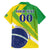 Custom Brazil Independence Day Family Matching Long Sleeve Bodycon Dress and Hawaiian Shirt Toco Toucan Ordem e Progresso - Wonder Print Shop