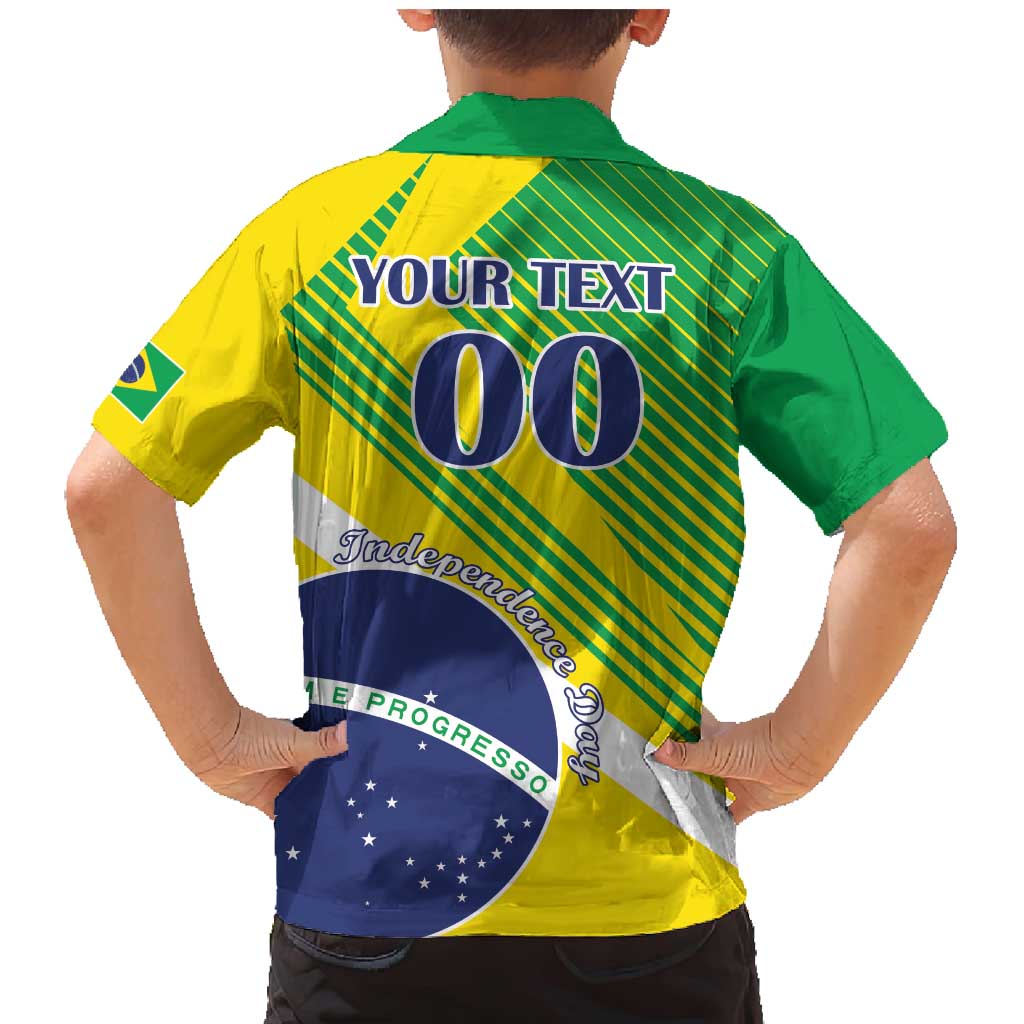 Custom Brazil Independence Day Family Matching Mermaid Dress and Hawaiian Shirt Toco Toucan Ordem e Progresso - Wonder Print Shop