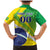 Custom Brazil Independence Day Family Matching Mermaid Dress and Hawaiian Shirt Toco Toucan Ordem e Progresso - Wonder Print Shop