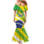 Custom Brazil Independence Day Family Matching Mermaid Dress and Hawaiian Shirt Toco Toucan Ordem e Progresso - Wonder Print Shop