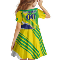 Custom Brazil Independence Day Family Matching Off Shoulder Maxi Dress and Hawaiian Shirt Toco Toucan Ordem e Progresso - Wonder Print Shop